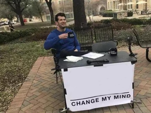 Change My Mind meme about Wizard Wellness