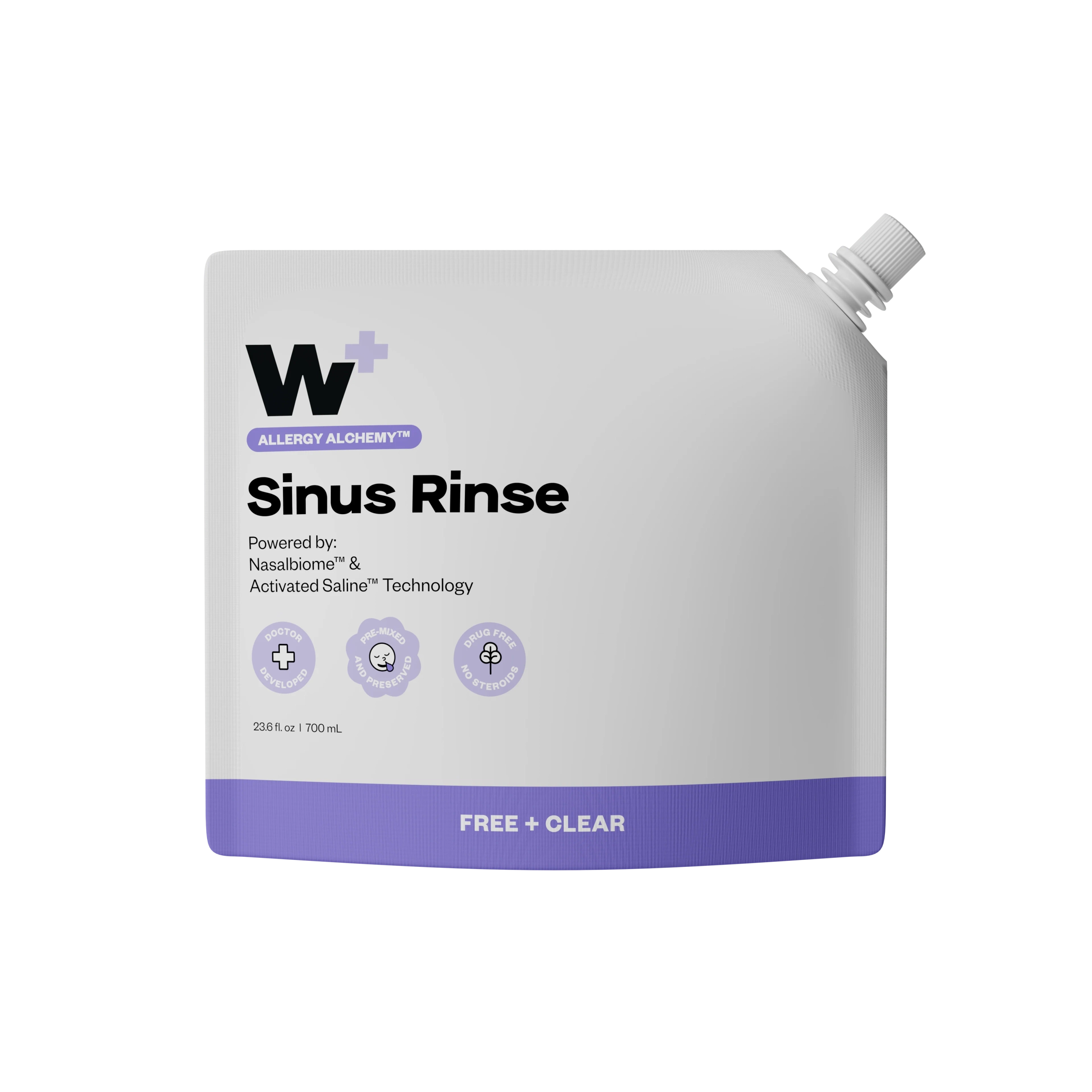 Wizard Wellness Sinus Rinse container on a white background