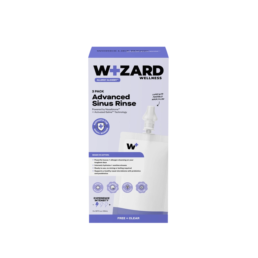 Advanced Sinus Rinse - Free + Clear - 3 Pack