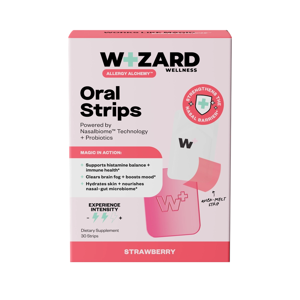 Multi-Benefit Probiotic Oral Strips - Strawberry - 30 pack