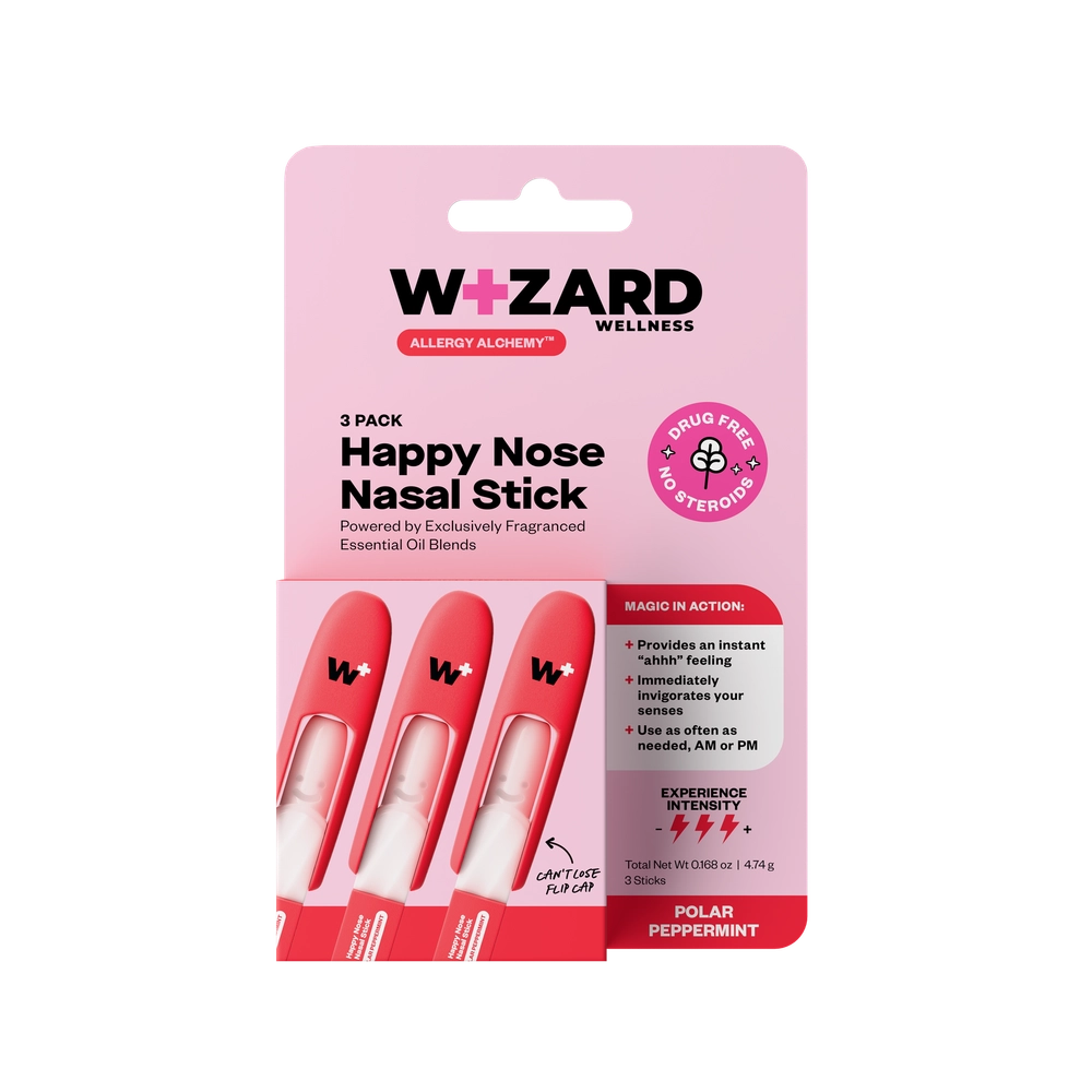 Happy Nose Nasal Stick - Polar Peppermint - 3 Pack