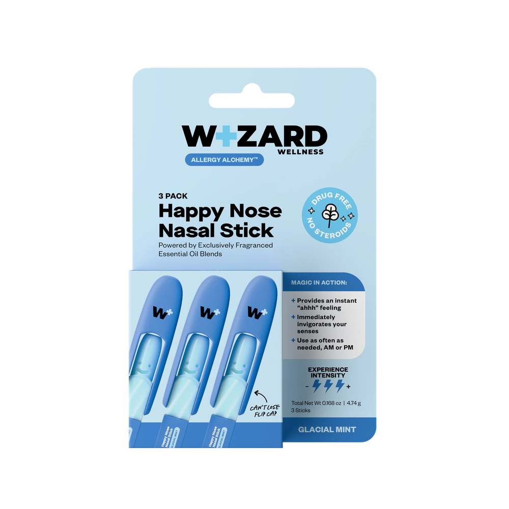Happy Nose Nasal Stick - Glacial Mint - 3 Pack
